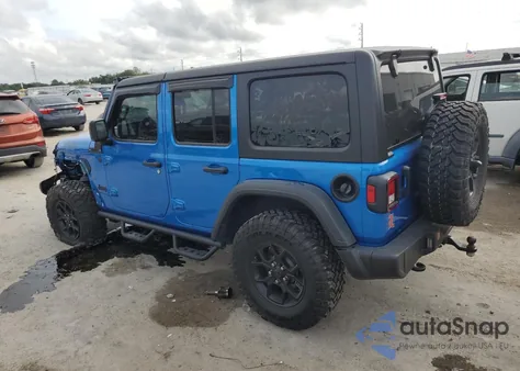 2024 Jeep Wrangler Sport из США, поврежденный, VIN 1C4PJXDN9RW106936